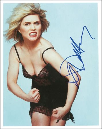 Lot #718 Debbie Harry Signed Photographs - Image 2