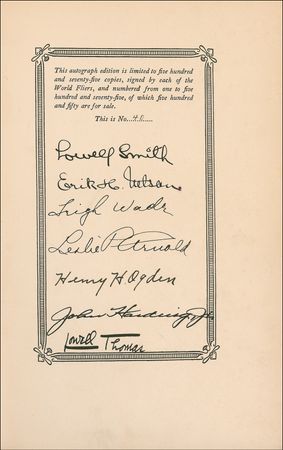 Lot #379 Aviation Pioneers Book - Image 1