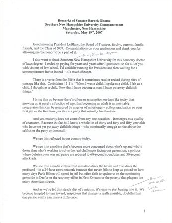 Lot #76 Barack Obama: A fascinating look intoPresident Obama’s thought process - Image 2