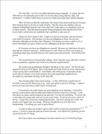 Lot #76 Barack Obama: A fascinating look intoPresident Obama’s thought process - Image 4