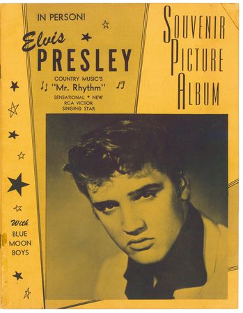 Lot #784 Elvis Presley: “Mr. Rhythm” signs at the dawn of his meteoric career - Image 1