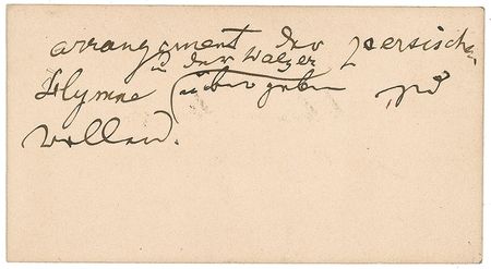Lot #636 Johann Strauss: The ?Waltz King?s? calling card - Image 2