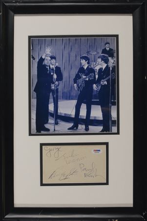 Lot #655 Beatles: Obtained by a policeman at their Odeon performance - Image 1