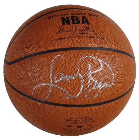 Lot #1212 Larry Bird Basketball - Image 1