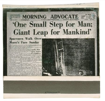 Lot #376 Neil Armstrong Matchbook - Image 1