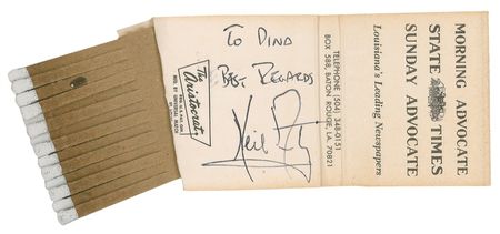 Lot #376 Neil Armstrong Matchbook - Image 2