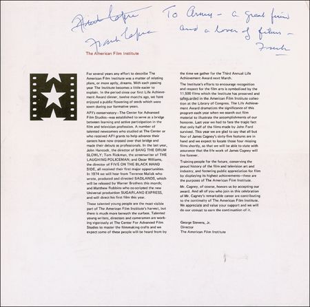 Lot #80 Ronald Reagan and Friends Program - Image 2
