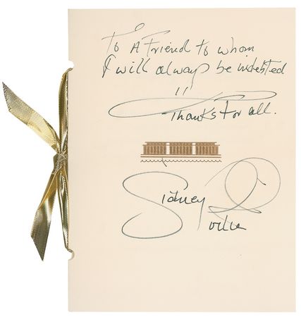 Lot #1144 Sidney Poitier Programs - Image 2