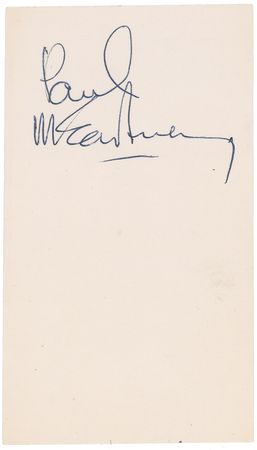 Lot #656 Beatles Signature - Image 1