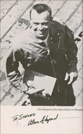 Lot #435 Alan Shepard Book - Image 1