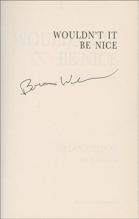 Lot #654 Beach Boys: Brian Wilson Book - Image 1