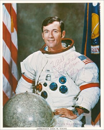Lot #364 Apollo 16 Signed Photographs - Image 2