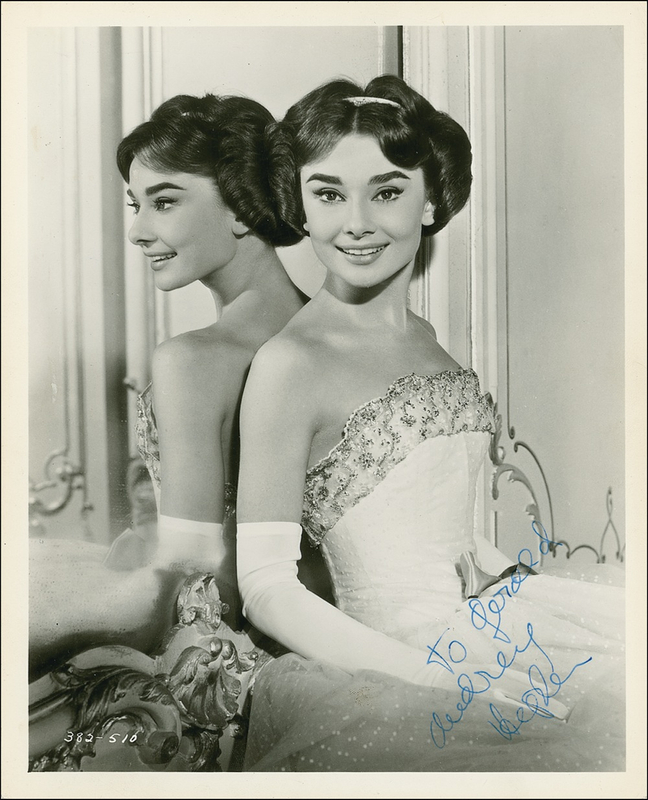 Lot 918 Audrey Hepburn Signed Photograph