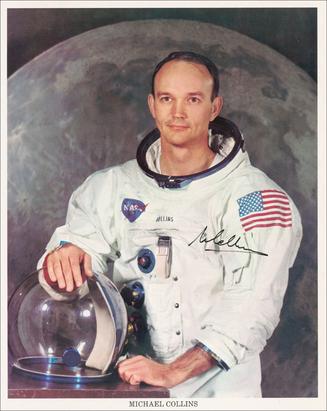 Lot 410 Michael Collins Signed Photograph