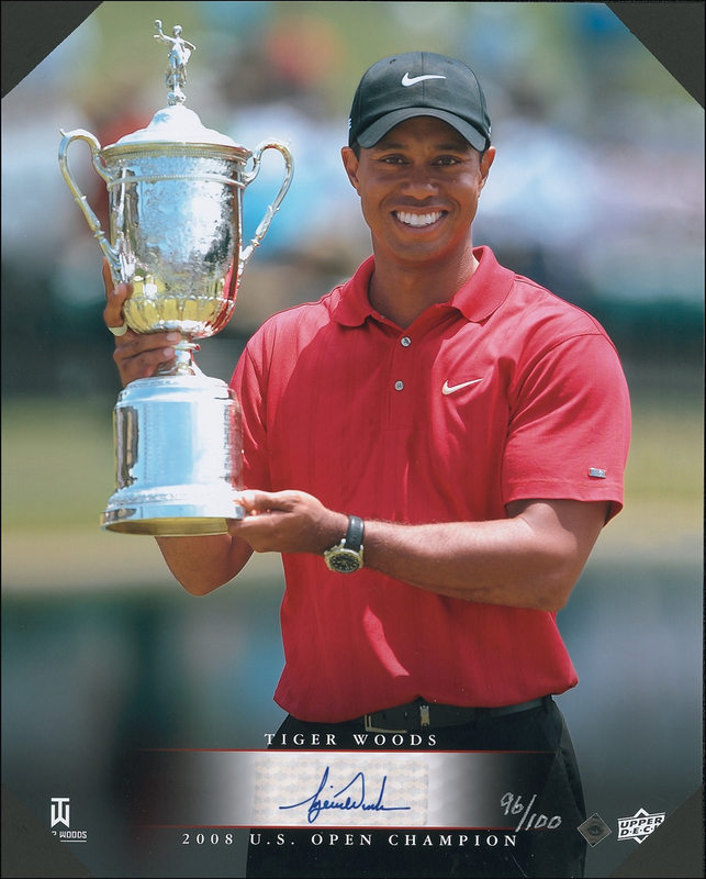 Lot 1370 Tiger Woods Signed Photograph