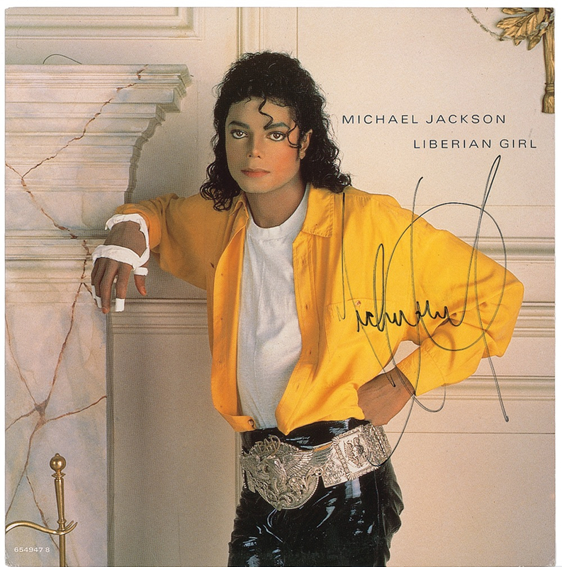 Lot 712 Michael Jackson Album Sleeve