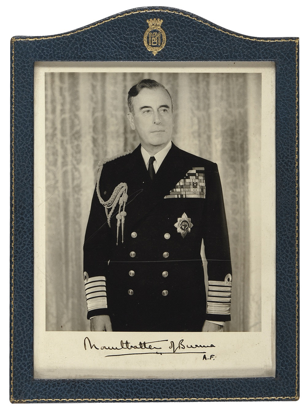 Lot 353 Mountbatten of Burma Signed Photograph