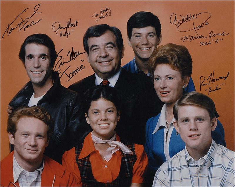 Lot 1105 Happy Days Signed Photograph
