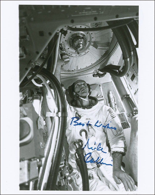 Lot 411 Michael Collins Signed Photograph