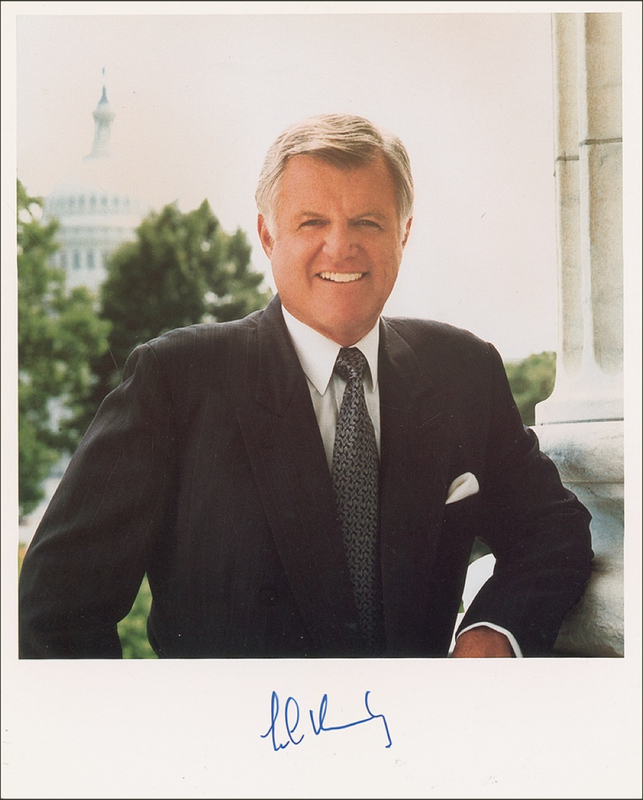 Lot 223 Ted Kennedy Signed Photograph