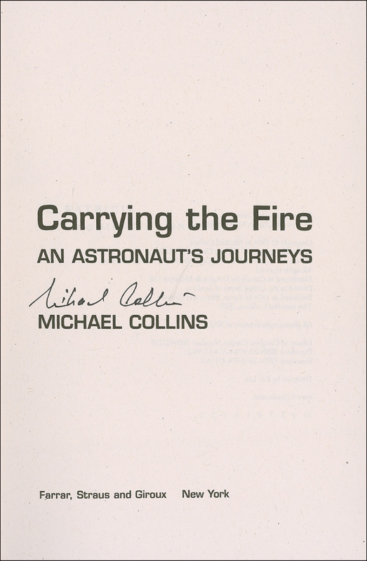 Lot 412 Michael Collins Book