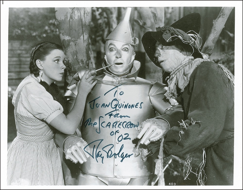 Lot 1054 Wizard of Oz: Ray Bolger