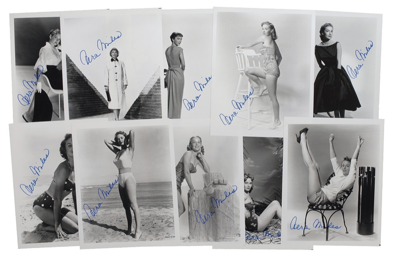 Lot 986 Vera Miles Signed Photographs