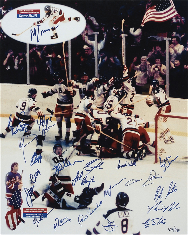 Lot 1297 Miracle on Ice Signed Photograph