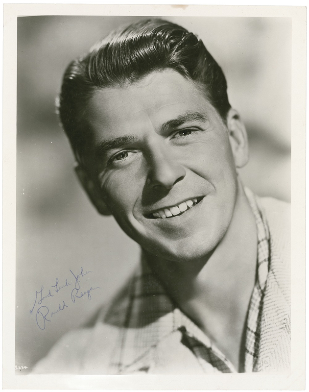Lot 89 Ronald Reagan Signed Photograph