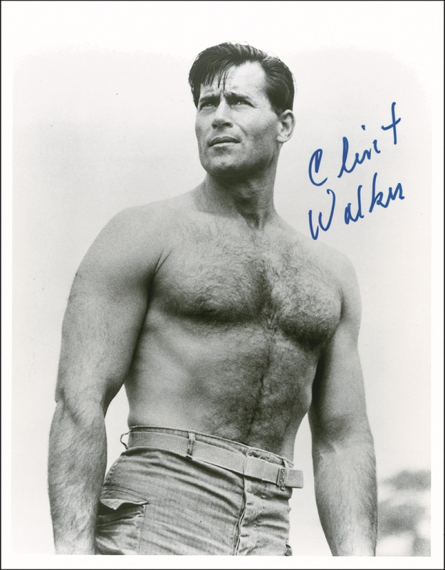 Lot 1158 Clint Walker Signed Photograph
