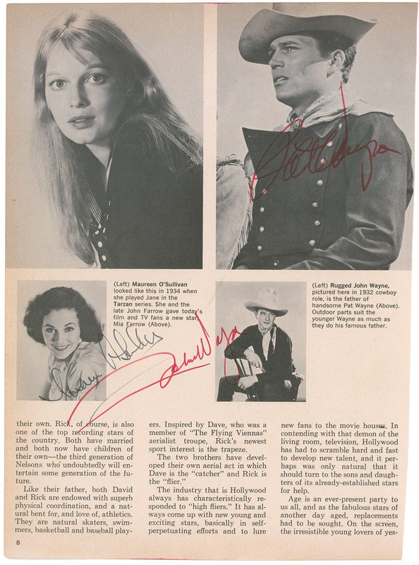 Lot 1048 John Wayne Book Page