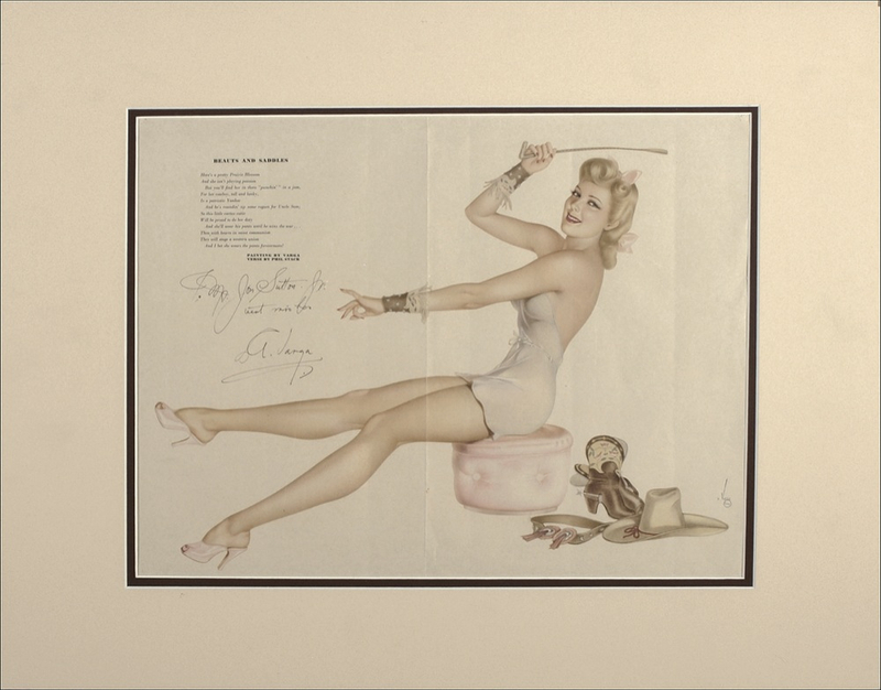 Lot 555 Alberto Vargas Print
