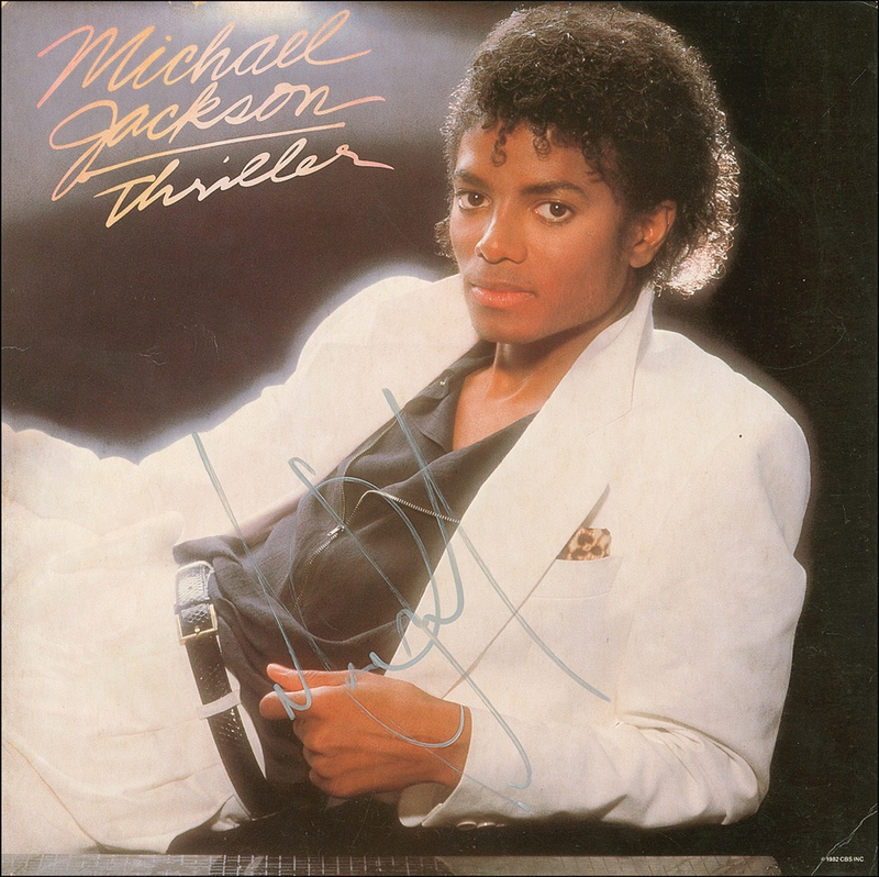 Lot 716 Michael Jackson Album Cover
