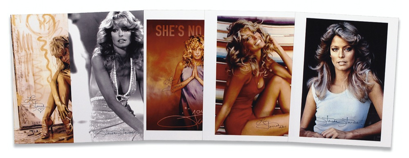 Lot 1090 Farrah Fawcett Signed Photographs
