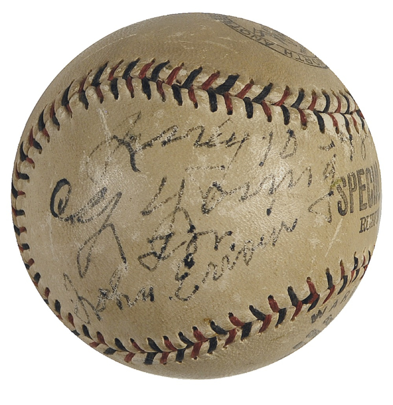 Lot 1381 Cy Young: Cy Young single-signed ball