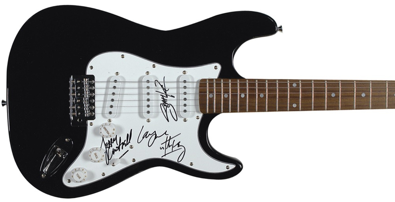 Lot 642 Alice In Chains Guitar