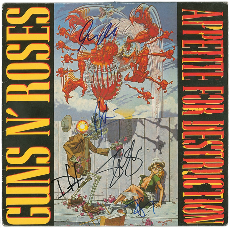 Lot 702 Guns N’ Roses Album