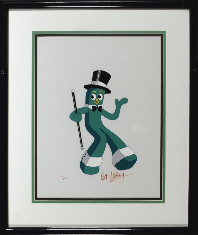 Lot 572 Art Clokey Cel