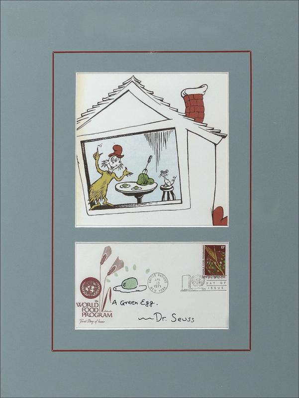 Lot 546 Dr. Seuss Sketch