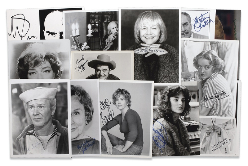 Lot 807 Academy Award Winners Signed Photographs