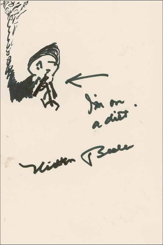 Lot 842 Milton Berle