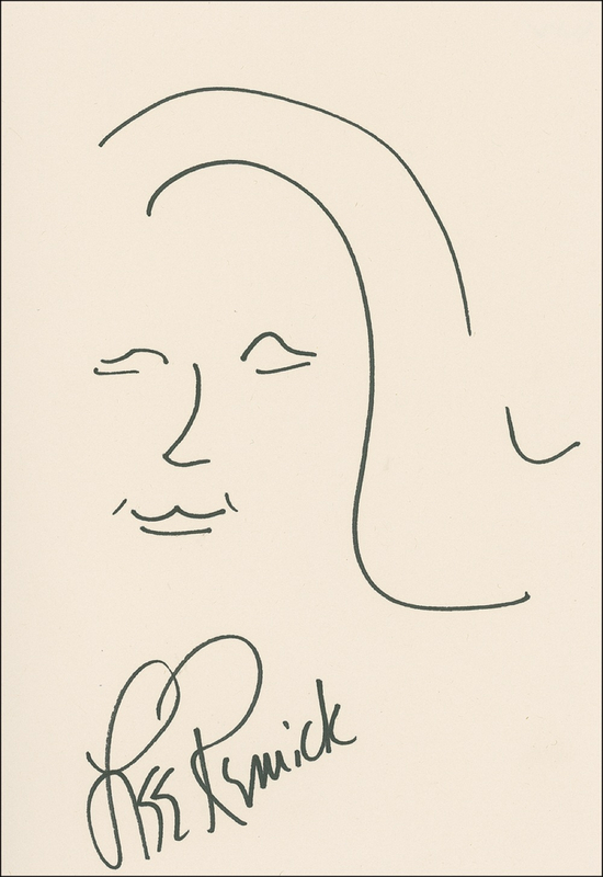 Lot 1144 Lee Remick Sketch