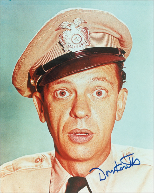 Lot 1120 Don Knotts