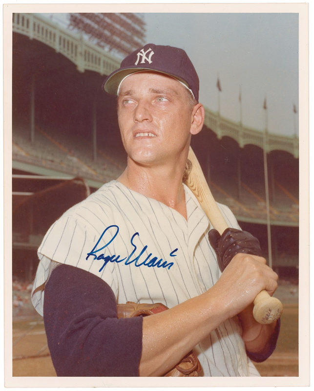 Lot 1289 Roger Maris Signed Photograph