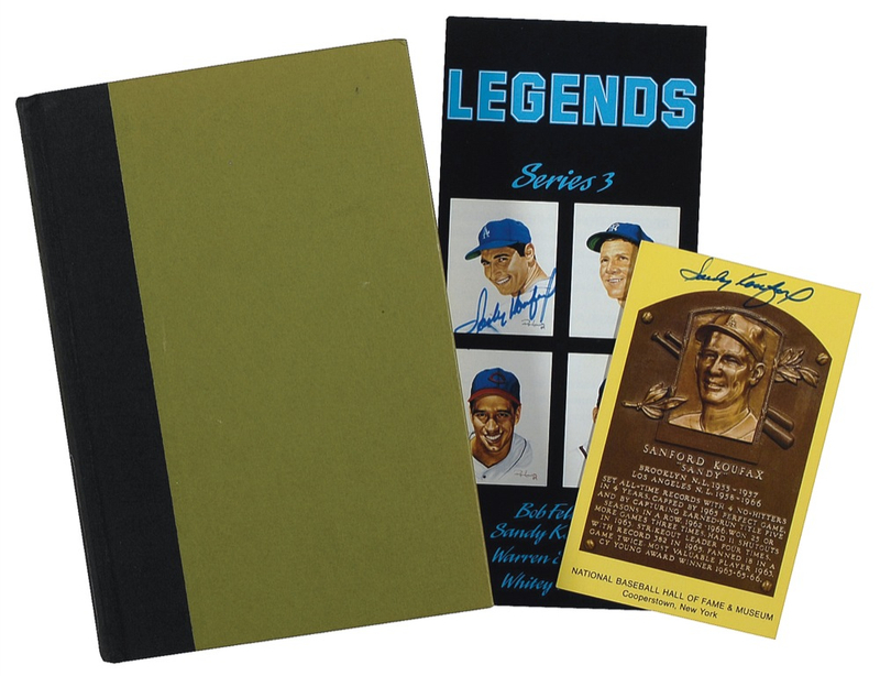 Lot 1268 Sandy Koufax Group Lot