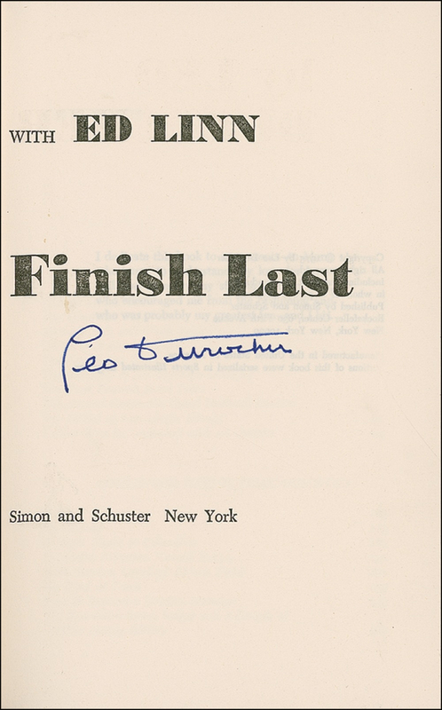 Lot 1223 Leo Durocher Book