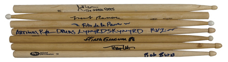Lot 692 Drummers Drumsticks
