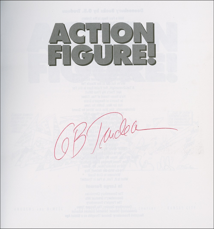Lot 594 Garry Trudeau and Chuck Jones