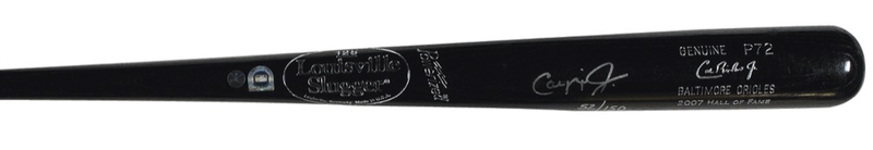 Lot 1323 Cal Ripken, Jr. Baseball Bat