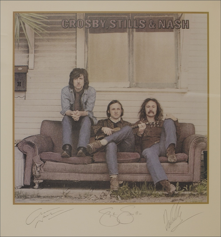 Lot 684 Crosby, Stills, and Nash: Commemorating their eponymous first album